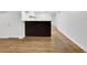 Basement bar featuring dark wood cabinets and butcher block countertops, offering a sleek and functional design at 2286 Capehart Ne Cir, Atlanta, GA 30345