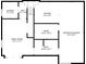 Lower floor plan featuring Gathering, recreation room, laundry, kitchen, bathroom and measurements at 2286 Capehart Ne Cir, Atlanta, GA 30345