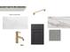 Stylish guest bath design with quartz countertops and chic matte black cabinetry at 245 Heatherton Way, Milton, GA 30009