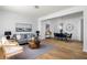 Bright living and dining areas featuring modern decor, comfortable seating, and hardwood floors at 4457 Watson Ridge Dr, Stone Mountain, GA 30083