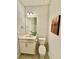 Stylish bathroom with white vanity, ample storage space, and modern fixtures that enhance its appeal at 5599 Wheeler Ridge Rd, Auburn, GA 30011