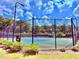 The community's tennis court provides an opportunity for fitness and recreation at 5599 Wheeler Ridge Rd, Auburn, GA 30011