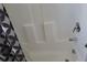 Clean white shower with a chrome shower head and a patterned shower curtain at 5626 Laurel Ridge Dr, Atlanta, GA 30344