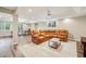 Spacious finished basement area with comfortable seating, a ping pong table, and plenty of room for activities at 730 Mount Oglethorpe Trl, Alpharetta, GA 30022