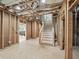 Unfinished basement showing the framing and infrastructure, ready for customization and personalization at 3640 Pollys Blf, Cumming, GA 30028