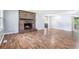 Inviting living room showcasing hardwood floors, a cozy fireplace, and an open layout at 96 S Forty Pass S, Hiram, GA 30141