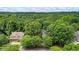 Scenic aerial view showcases lush greenery surrounding charming homes in a serene neighborhood at 1788 River Bluff Vw, Duluth, GA 30097