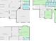 Detailed overhead floor plan showcasing all rooms and living areas in a residence at 1788 River Bluff Vw, Duluth, GA 30097