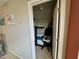 Organized closet with shelving and storage, providing ample space for belongings at 7825 Crownpoint Dr, Alpharetta, GA 30005