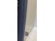 Close-up of shower door with hinges at 7825 Crownpoint Dr, Alpharetta, GA 30005