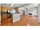 Modern kitchen featuring granite countertops, stainless steel appliances, and ample cabinet space at 1999 Barrett Knoll Nw Cir, Kennesaw, GA 30152
