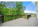 Wooden deck with a view of the trees at 3865 Rifflepool Ct, Douglasville, GA 30135