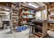 Workshop with work benches, shelving, lots of tools, and a cement floor at 3747 Sturbridge Ct, Tucker, GA 30084