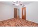 Bedroom with hardwood flooring and ample natural light at 4077 Phils Ct, Tucker, GA 30084