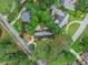 A top-down aerial view of the residence at 2221 Fairoaks Rd, Decatur, GA 30033