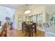 Cozy breakfast nook filled with light from shuttered windows at 4241 Hampton Mill Pkwy, Douglasville, GA 30135