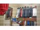 Spacious closet featuring built-in storage solutions, shelving, and organization options for an efficient wardrobe at 4241 Hampton Mill Pkwy, Douglasville, GA 30135