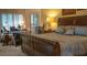 Comfortable main bedroom with hardwood floors and a dedicated work area at 4241 Hampton Mill Pkwy, Douglasville, GA 30135