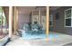 Relaxing outdoor patio with seating, a bright rug, and ample space for gatherings creating a welcoming backyard retreat at 4241 Hampton Mill Pkwy, Douglasville, GA 30135