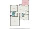 Detailed floorplan showcasing the layout of the main level at 1469 Crescent Walk, Decatur, GA 30033