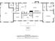 Detailed floor plan showcasing the layout of the home, including room dimensions and overall design at 5491 Hiram Rd, Powder Springs, GA 30127