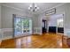 Elegant dining room with hardwood floors and lots of natural light at 4167 Alayna Lee Cir, Mcdonough, GA 30252