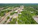 Aerial view of the neighborhood highlighting the proximity to local shops, restaurants and amenities at 4571 Academy St, Acworth, GA 30101