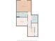 First floor plan featuring a bedroom, bath, storage, laundry and hall at 12 Ivy Ne Rdg, Atlanta, GA 30342