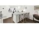 Fully equipped kitchen with seating at the island, offering a modern and convenient space at 12 Ivy Ne Rdg, Atlanta, GA 30342