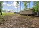 Large lot with an outbuilding for storage and plenty of room to add a garden or custom landscaping at 404 Arden, Ellenwood, GA 30294