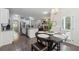 Open concept kitchenette that seamlessly connects to the living room at 404 Arden, Ellenwood, GA 30294
