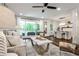 Inviting living room featuring stylish decor, neutral color palette, and plenty of natural light at 437 Valley Brook Ne Dr, Atlanta, GA 30342