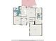 Detailed floor plan showcasing the layout of the home's rooms, including bedrooms and bathrooms at 2085 Castle Royale Dr, Lawrenceville, GA 30043