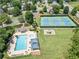 Beautiful community pool, tennis courts and playground surrounded by mature trees at 3372 English Oaks Nw Dr, Kennesaw, GA 30144