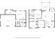 Floor plan showing layout of rooms on first and second floors at 3372 English Oaks Nw Dr, Kennesaw, GA 30144