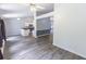 Open floor plan showcasing the seamless flow from living room to kitchen at 706 Hillmont Dr, Loganville, GA 30052
