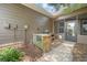 Outdoor living with a built-in grill area, ideal for entertaining guests and enjoying the outdoors at 214 Harmony Lake Dr, Canton, GA 30115