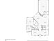 First floor plan displaying the layout of the home, including the kitchen, and dining room at 214 Harmony Lake Dr, Canton, GA 30115
