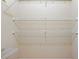 A close up of the wire shelving in the walk in closet, for organization at 3309 Raes Creek Rd # 13, Marietta, GA 30008