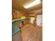 The kitchen is equipped with lots of cabinets, a sink, and a laminate countertop at 1 Thorntree Pass, Powder Springs, GA 30127