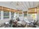 Bright sunroom with ample windows, perfect for enjoying natural light and garden views at 10050 Lauren Hall Ct, Alpharetta, GA 30022
