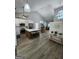 Spacious kitchen with island and stainless appliances open to a dining area and Gathering room at 1447 Evanston, Marietta, GA 30062