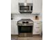 New stainless steel oven and microwave at 1447 Evanston, Marietta, GA 30062