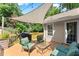 Outdoor deck area with cozy seating and a grill, perfect for relaxing and entertaining at 15 Miners Pt Se, Acworth, GA 30102