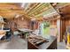 Workshop with shelving and work space, great for projects at 15 Miners Pt Se, Acworth, GA 30102