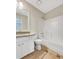 Bathroom featuring a shower-tub combination and a granite-topped vanity at 268 Heathrow Dr, Riverdale, GA 30274