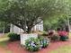 Landscaped yard with hydrangea and rose bushes enhancing the curb appeal of the home at 4601 Gann Sw Xing, Smyrna, GA 30082