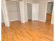 Bedroom with wood floors at 2172 Cold Springs Cir, Lithonia, GA 30058
