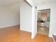 Entryway with hardwood floors view of kitchen and staircase at 2172 Cold Springs Cir, Lithonia, GA 30058