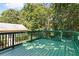 Exterior shot of the deck showcasing great views at 533 Coolsprings Walk, Woodstock, GA 30188